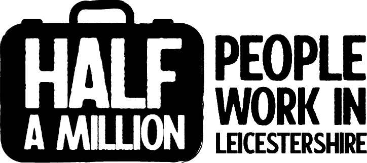 half a million people work in leicestershire