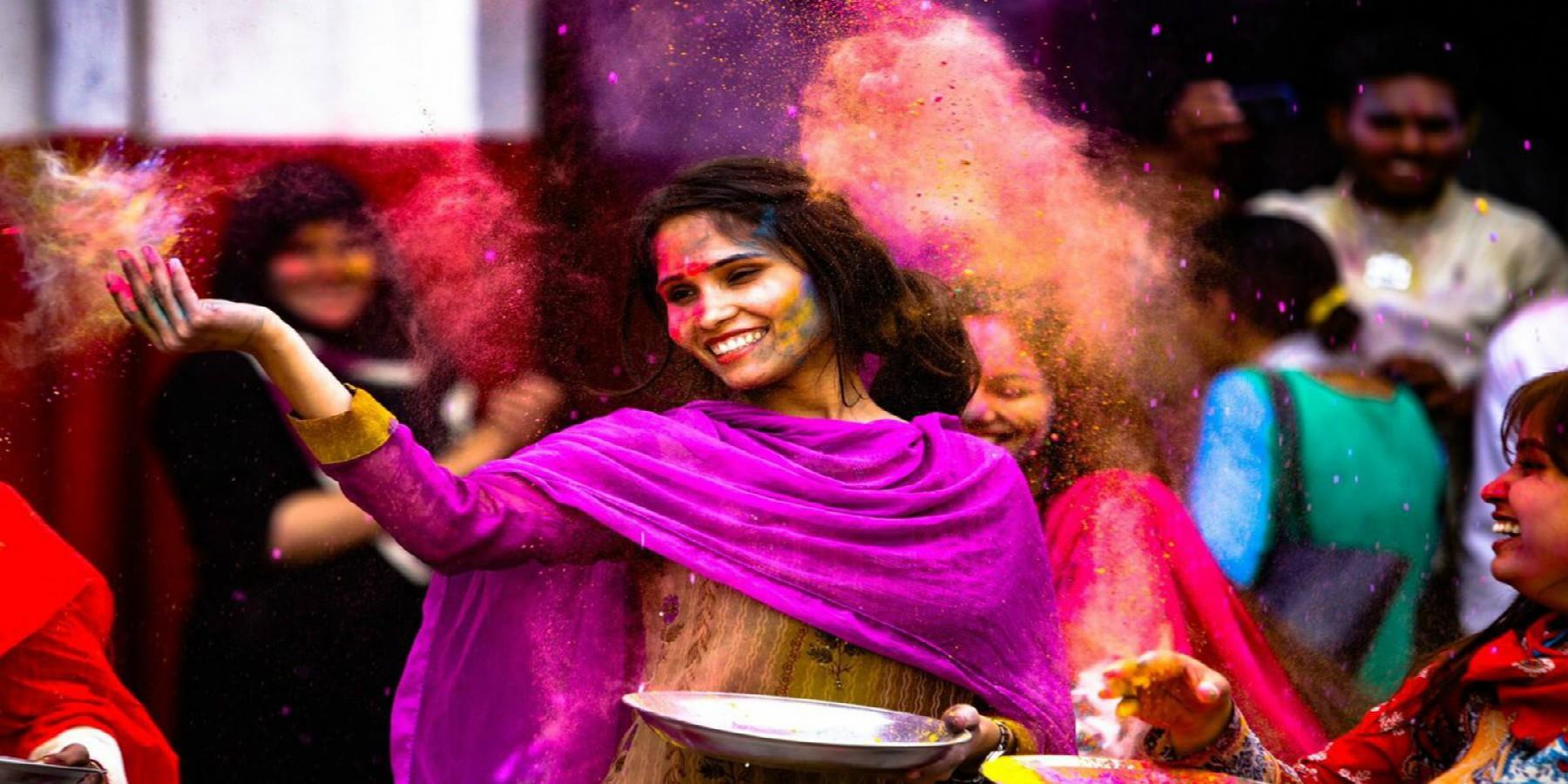 holi festival leicester