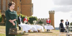 Scene from Netflix The Crown - Belvoir Castle