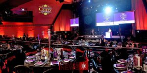 awards ceremony in leicester