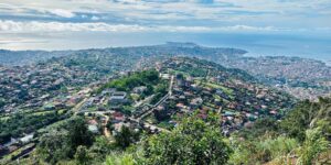 City view from Mountain Top - other places called Leicester around the world