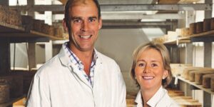 a portrait of Jo and David Clarke