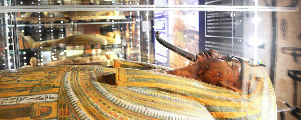 Leicester Museaum and Art Gallery Egyptian Mummy