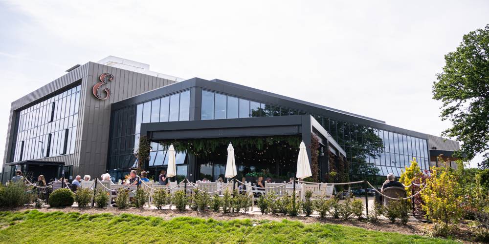 The exterior of Everards Beer Hall and Brewery