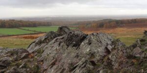 Volcanic Rocks in Bradgate Park