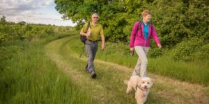 older couple out for a walk