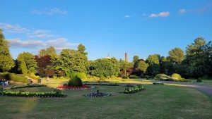 Abbey Park in the sunshine