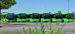 Leicester's Green buses