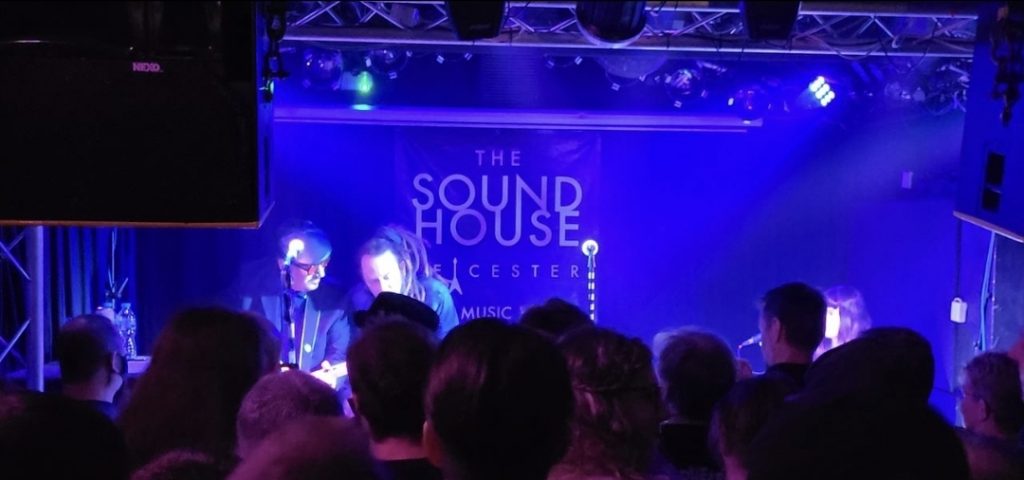 A band on stage at the Soundhouse