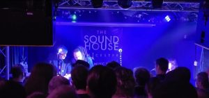 A band on stage at the Soundhouse