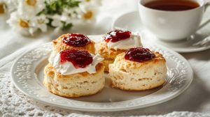 scones and jam