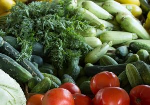 fruit and veg selection