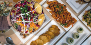 indian street food platter