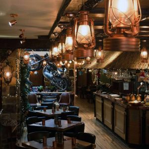 interior of indian restaurant