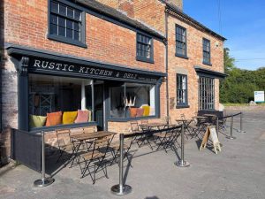 exterior of rustic kitchen and deli