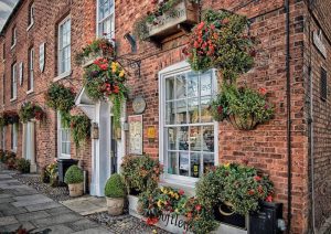 english tea room exterior
