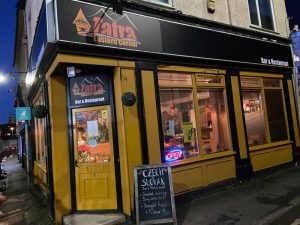 exterior of an eastern European restaurant