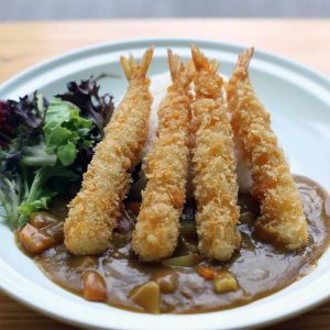 tempura fried prawns