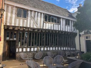 tudor style old building
