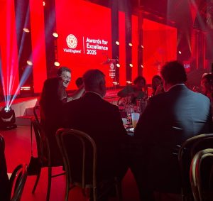Visit England awards table