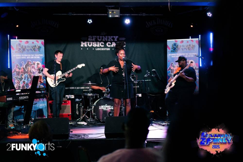 Band playing at 2 Funky Music Cafe