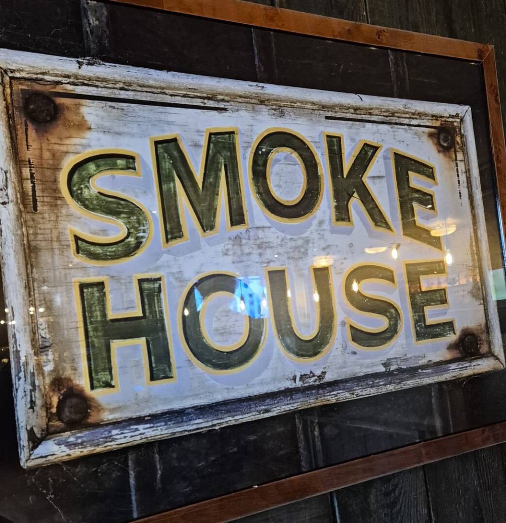 Smokehouse sign