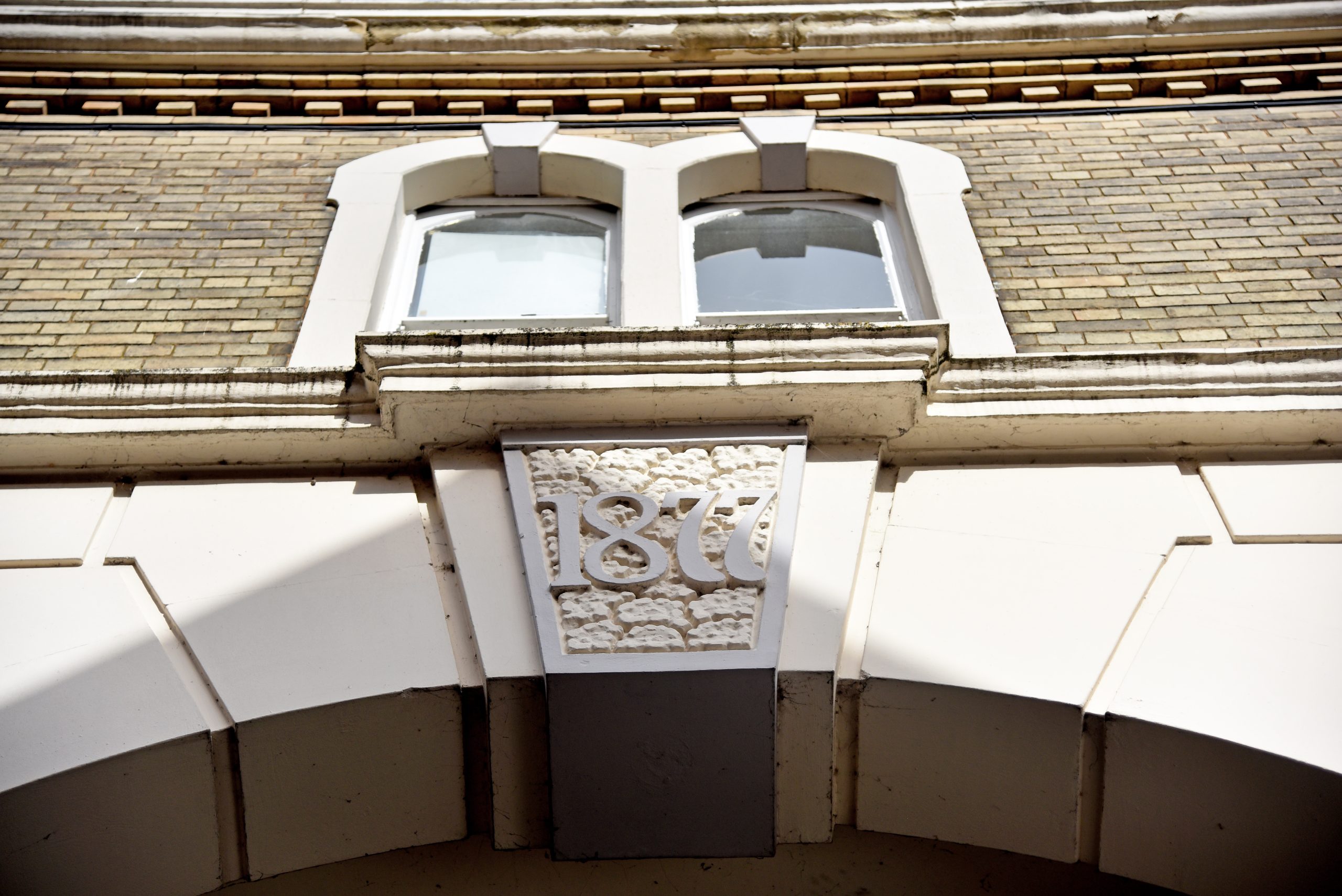 windows of old building