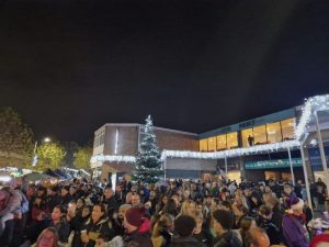 Oadby Lights switch on