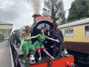 Christmas Elves at GCR
