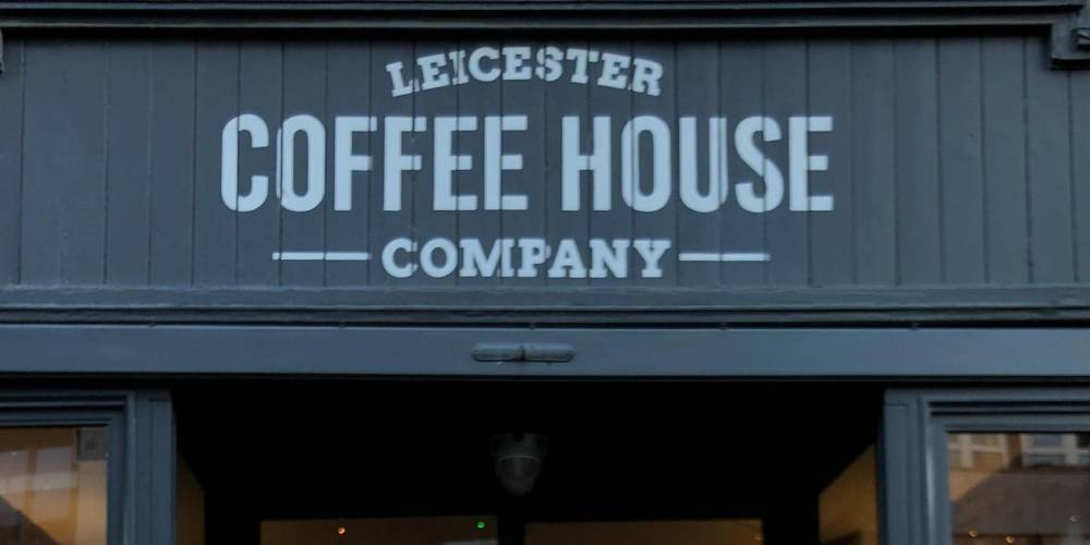 Leicester Coffee House Company exterior, Visit Leicester
