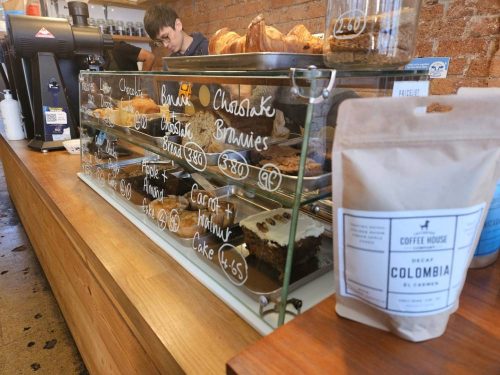 Leicester Coffee House interior, Visit Leicester