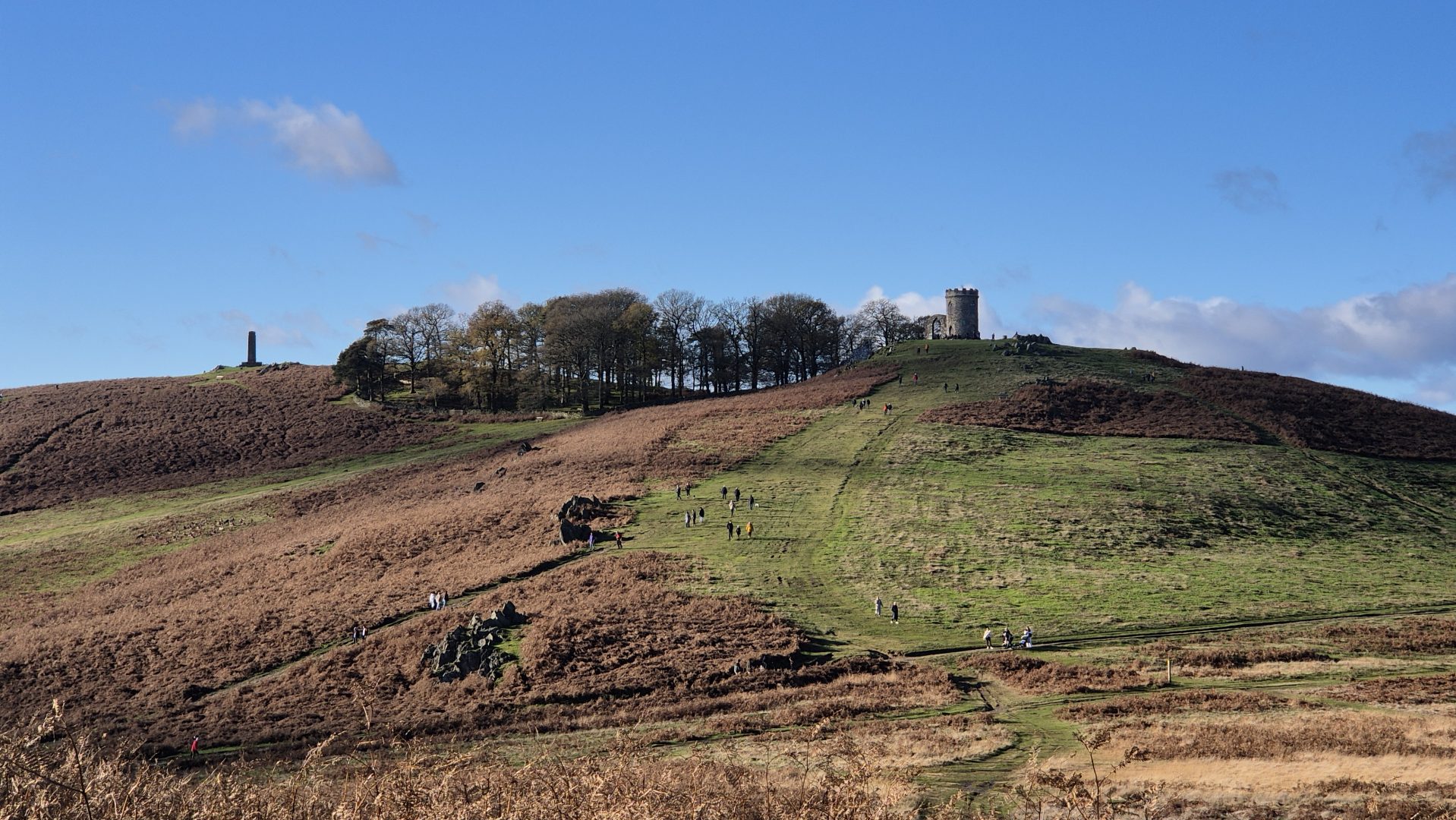 Bradgate Park hill