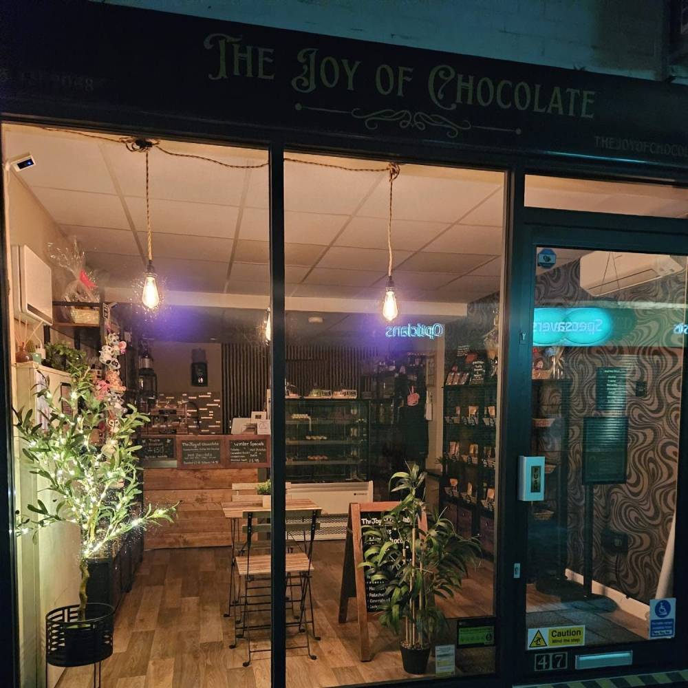 The joy of chocolate interior