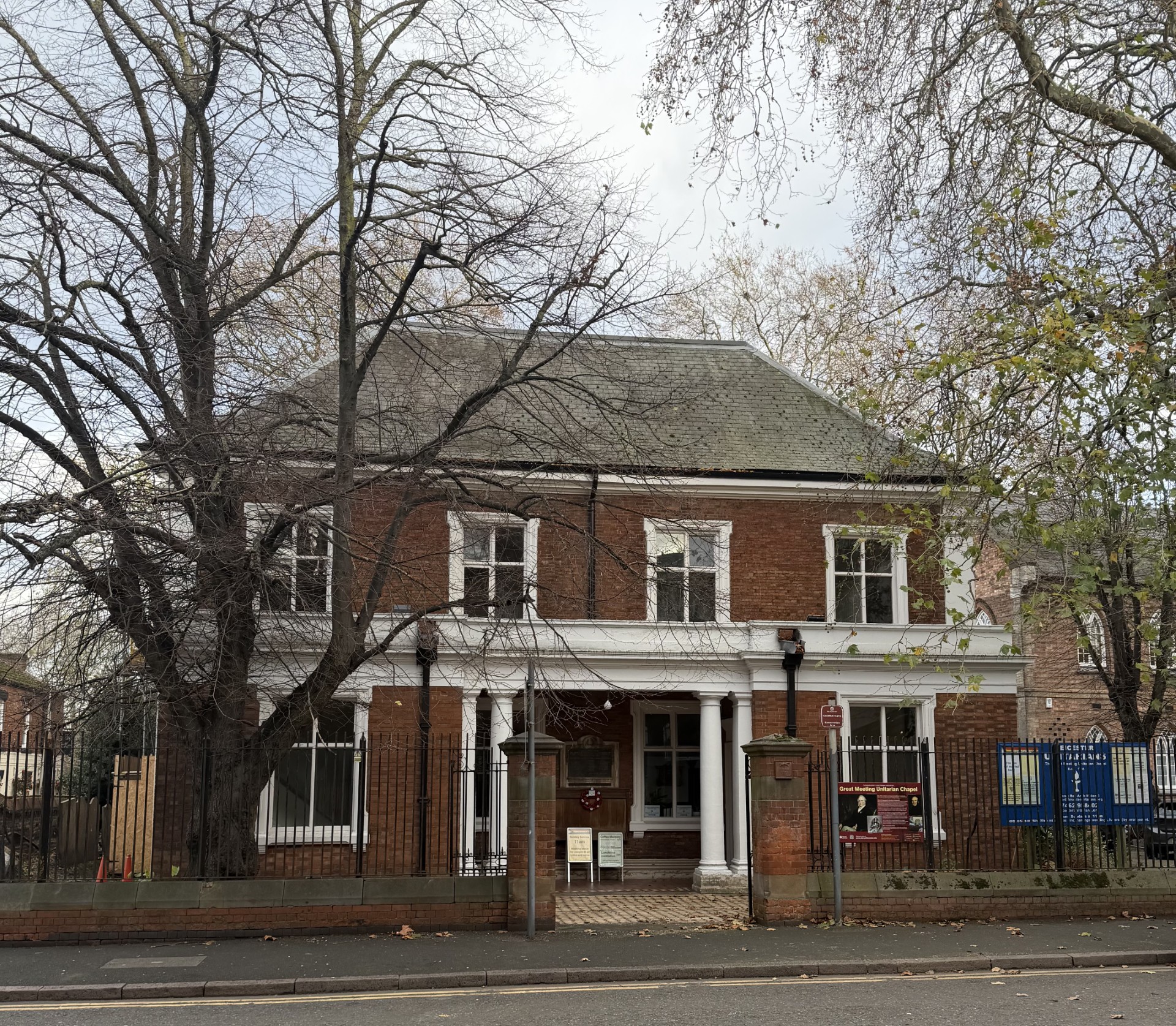 exterior of large house