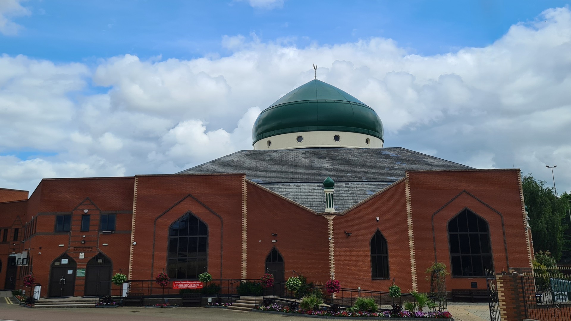 exterior of mosque