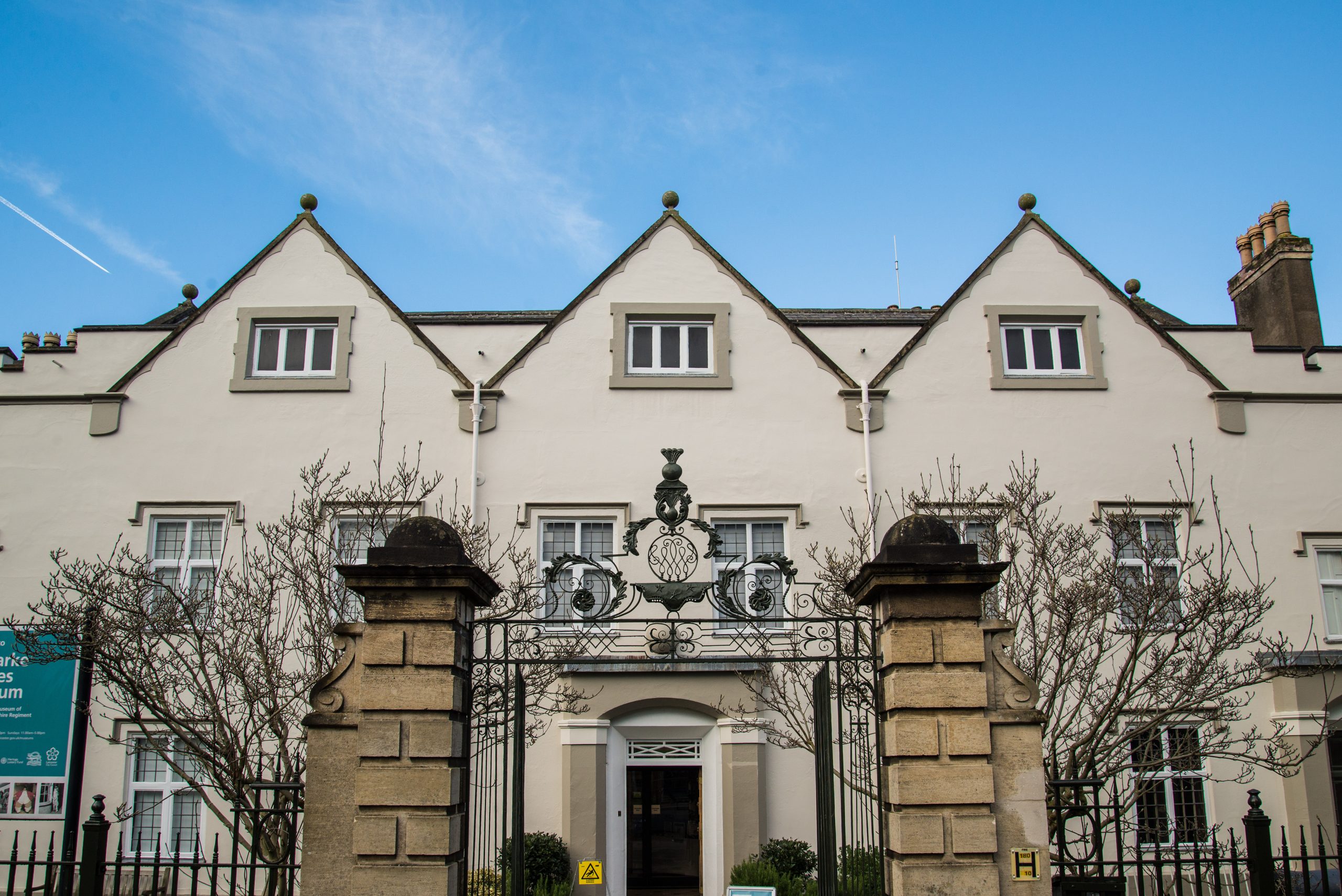 ornate iron gates
