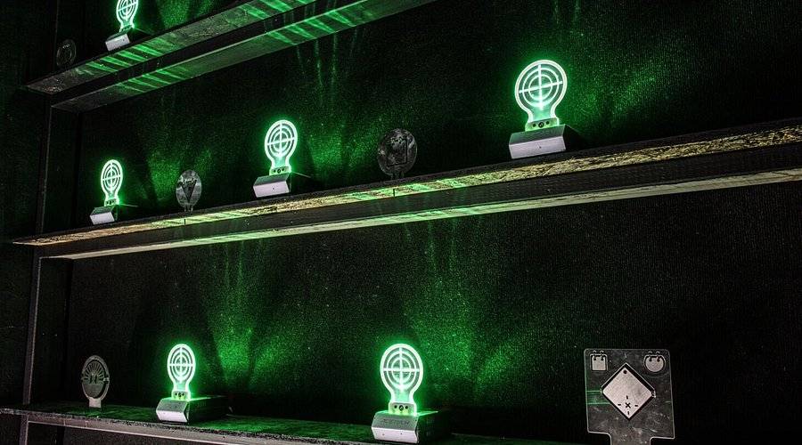 targets on a wall