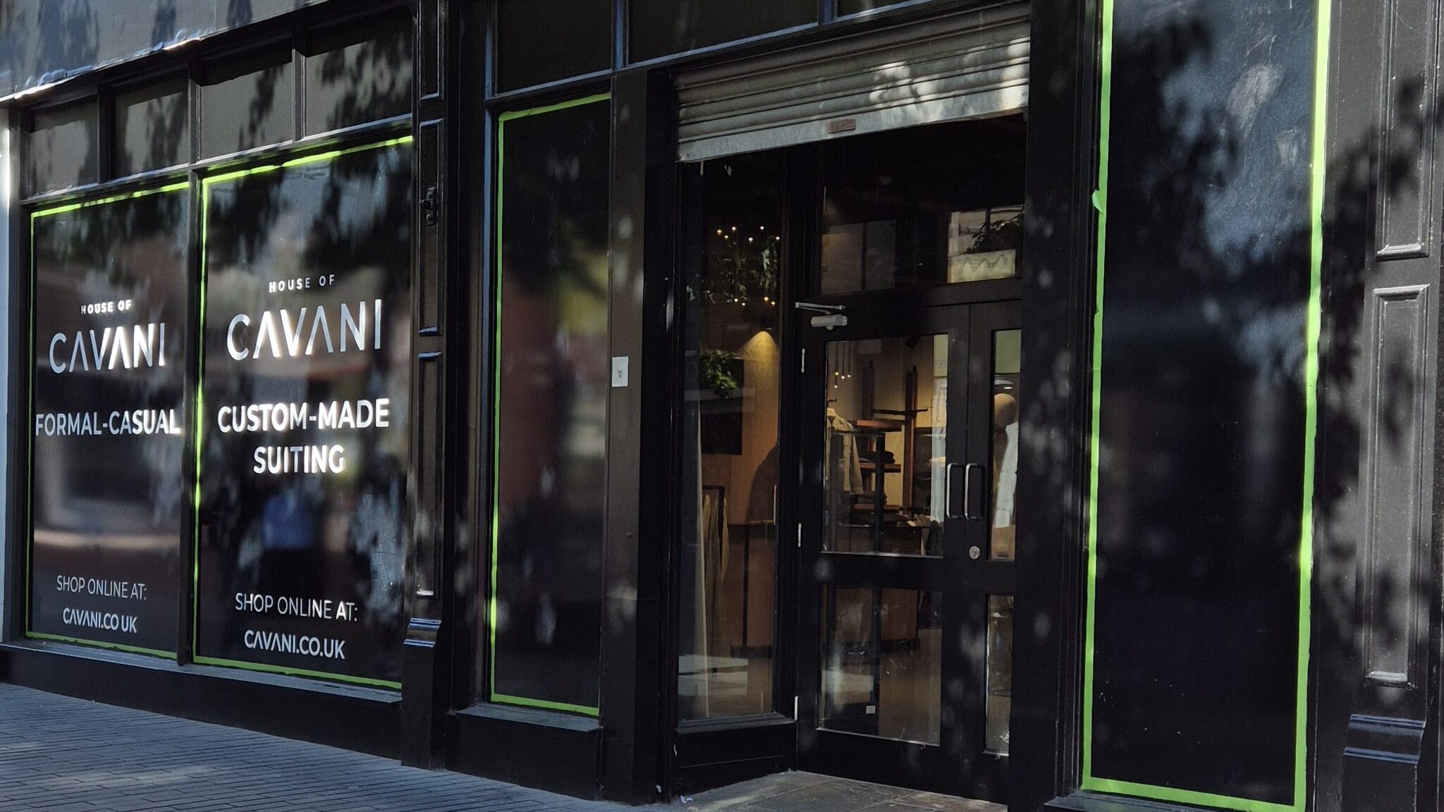 Cavani shop front